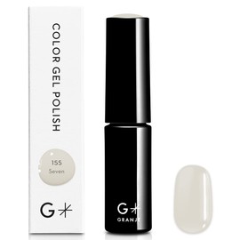 Gel Nail Color (155 Seven) | Single Color Gel Single Item, Gray, White, Made in Japan, Self Gel Nail