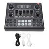 Live Sound Card Professional Dual Channel Bluetooth Stereo Mixer Board