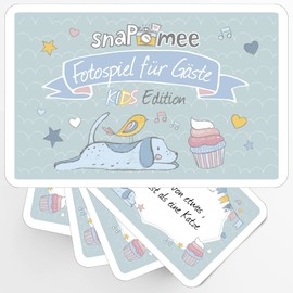 Fotospiel Kinder by snaPmee - 50+4 Photo Tasks for Girls and Boys - Party Game Wedding, Children's Birthday, New Year's Eve