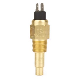 3/8" ip engine temperature sensor, vdo 803/1_25 water 103, temp sensor marine, vdo, for gd30dm generator, 3/8"vdo sender ohm, 120c + The Temperature Sensor 3/8 NPT 3W 103 ℃ Brass Engine Water Generato