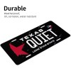 BLVD Quiet Texas License Plate including Hardware Made In USA