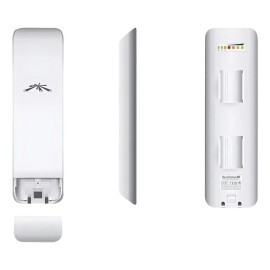 Nanostation M5 Airmax 16db Cpe de 5 GHz, con fuente, disfruta del color blanco