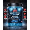 Creatine Gummies 5000mg Per Serving – BCAA 1000mg + Vitamin