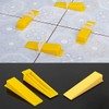 400pcs Tile Leveling System Wedges, Reusable, 1/32, 1/16, 1/8 Inch