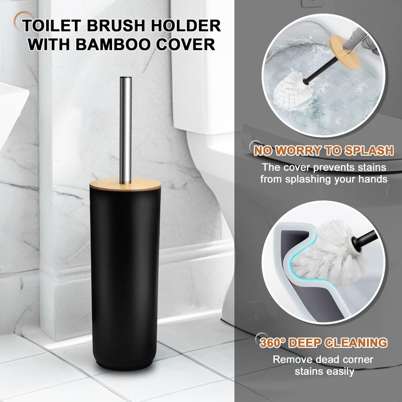 KASUNTING Black Bathroom Accessories Set 8 PCS, Matte Black Bathroom