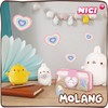NICI Cuddly Toy Piu Piu Molang 12 cm I Lovable
