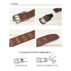 Dickies DS0126C Eyelet Double Pin PU Leather Belt
