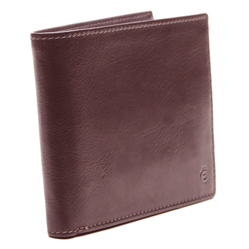 Esquire Dallas Leather Wallet 12 cm, brown, rfid wallet