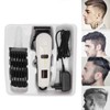 Electric Hair Clipper Low Noise LCD Display Ergonomic with Limiter