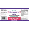 Glucoflex 1500mg Glucosamina Msm 1000mg 60 Comprimidos Sin Sabor
