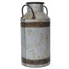 Vintiquewise Galvanized Metal Rustic Milk Can, Large