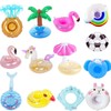 13 Pcs Inflatable Drink Holders Floats,Inflatable Pool Drink Cup Floating