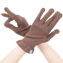 Softi que Hand Care Gloves, 100% Silk, Loved by Beauticians and Housewives, Wakisaka Gloves, Made in Japan, Silk, Prevents Hand Rashes, Night Care, Moisturizing, Moisture Wicking, Moisture Wicking