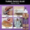 Aleene's Turbo Tacky Glue, 4 FL OZ - 3 Pack,