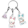 Ojaru Maru 3 Row Acrylic Key Chain Gekko Nakama