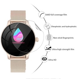 KUSINHOKA Pack of 3 Screen Protectors Compatible with Ice-Watch ICE Smart 2.0 1.2 Inch, [Anti-Scratch] Soft TPU Screen Protector, Full Coverage HD Clear Anti-Fingerprint Film