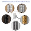 Door Hinge Adjustment Tool - Long Handle Double Headed Tool