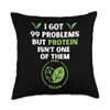 Vegan Protein Funny Plant Based Humor Tees by SD I