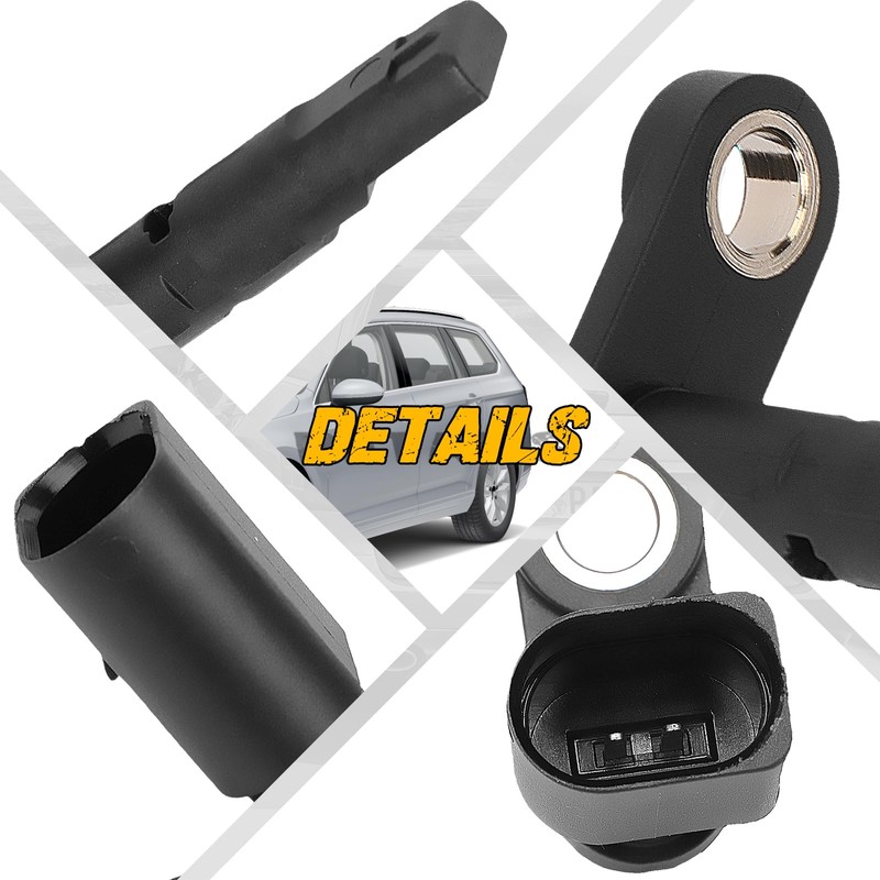 ABS Sensor Compatible with Rear Left Compatible with VW Passat