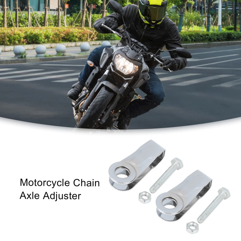 ACROPIX Motorcycle Chain Axle Adjuster Tensioner for Suzuki GS125 GN125