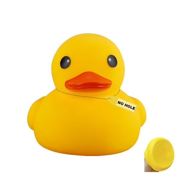7.2Inch No Hole Yellow Rubber Ducks Large Bath Duck Toys