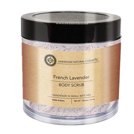 Aaranyam - Lavender Body Sugar Scrub for For Face & Body for Men & Women Revitalizing Tan Removal Scrub | Skin Brightening Lightening 120 g