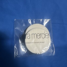 Laura Mercier Foundation Powder Sponge 2 Per Pack New