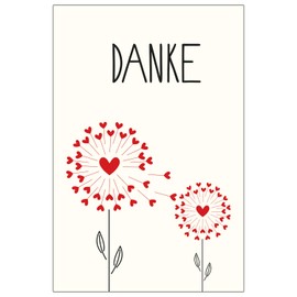 Pack of 10 Premium Thank You Cards (Folding Cards) with Envelopes, Thank You, Cards, Thank You Cards, Wedding, Birth, Baby, Christening, Farewell, Birthday, Anniversary