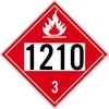NMC DL200BP 1210 CLASS 3 FLAMMABLE LIQUID Placard - 10.75