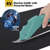 Electric Scissors, Wireless Cutter with 2 Cutting Blades, 4 V