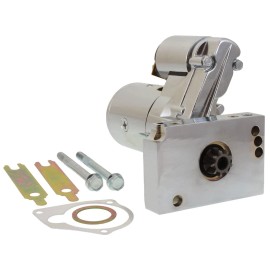 Gladiator Chrome 3hp Starter High Torque for Small & Big Block Chevy 327 350 Street Rod