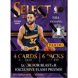 Panini 2022-23 Select Basketball Blaster Box - 6 Packs