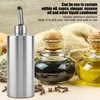 550mL Stainless Steel Oil Bottle Vinegar Sauce Dispenser Container Home