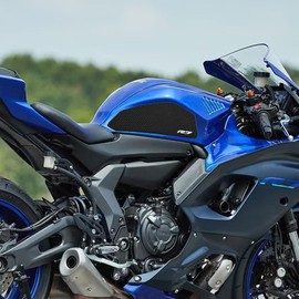 IZX Fits for R7 YZF R7 YZFR7 Motorcycle Side Fuel Tank pad Tank Pads Protector Stickers Decal Gas Knee Grip Traction R7 Tank pad