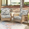 DYTXIII Outdoor Deep Seat Cushions Set 24 x 24 Inch