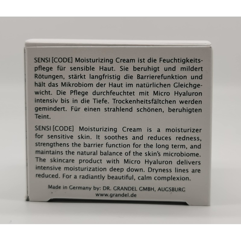 DR. GRANDEL SensiCODE Moisturising Cream 50 ml
