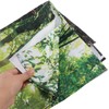 Forest Curtains, Trees Sunlight Shower Curtain Wild Natural Landscape Trees