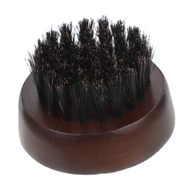 Beavorty Beard Brush for Men Wooden Handle Soft Bristles for Cleaning and Styling Ideal for Travel and Salon Use