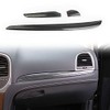 crosselec Carbon Fiber Control Dashboard Protective Cover Trims for 2015-2021 Chrysler 300