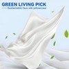 SUPA MODERN Pillow Cases White, Similar to Silk Pillow Cases