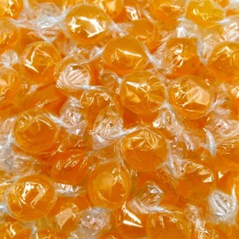 Sugar-Free Butterscotch Hard Candy | 1 Pound Bag - Approx. 75 Pieces | Individually Wrapped