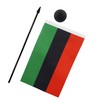 AZ FLAG Pan African Table Flag 8.25" x 5.5" Small