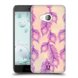 Head Case Designs Peacock Feathers Back Case For HTC Mobiles 1