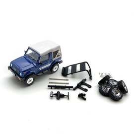 B-M Creations 64B0168 Suzuki Jimney (SJ413) Blue RHD 1/64