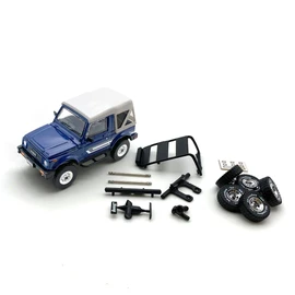 B-M Creations 64B0168 Suzuki Jimney (SJ413) Blue RHD 1/64