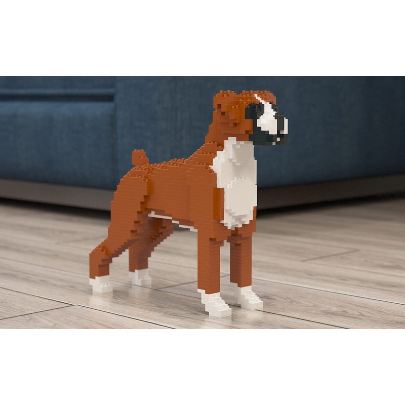 JECKA Animal Building Blocks for Kidults Boxer 01S-M01