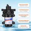 YOUNGTREE RV Fresh Water Pump 12V 3.5 GPM 45PSI On