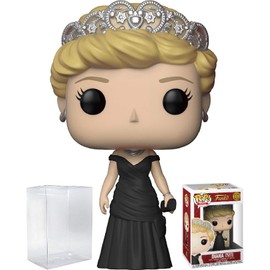 Funko Pop! Royals: The Royal Family - Diana Princess of Wales Vinyl Figure (Bundled with Pop Box Protector Case)