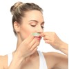 Nair Facial Wax Strips Bundle with Exfoliator Puff & BVO