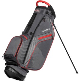 Datrek Superlite Stand Bag, 8 Way Top with Rubberized Handle, Double Shoulder Straps, Insulated Cooler Sleeve, 5 Pockets